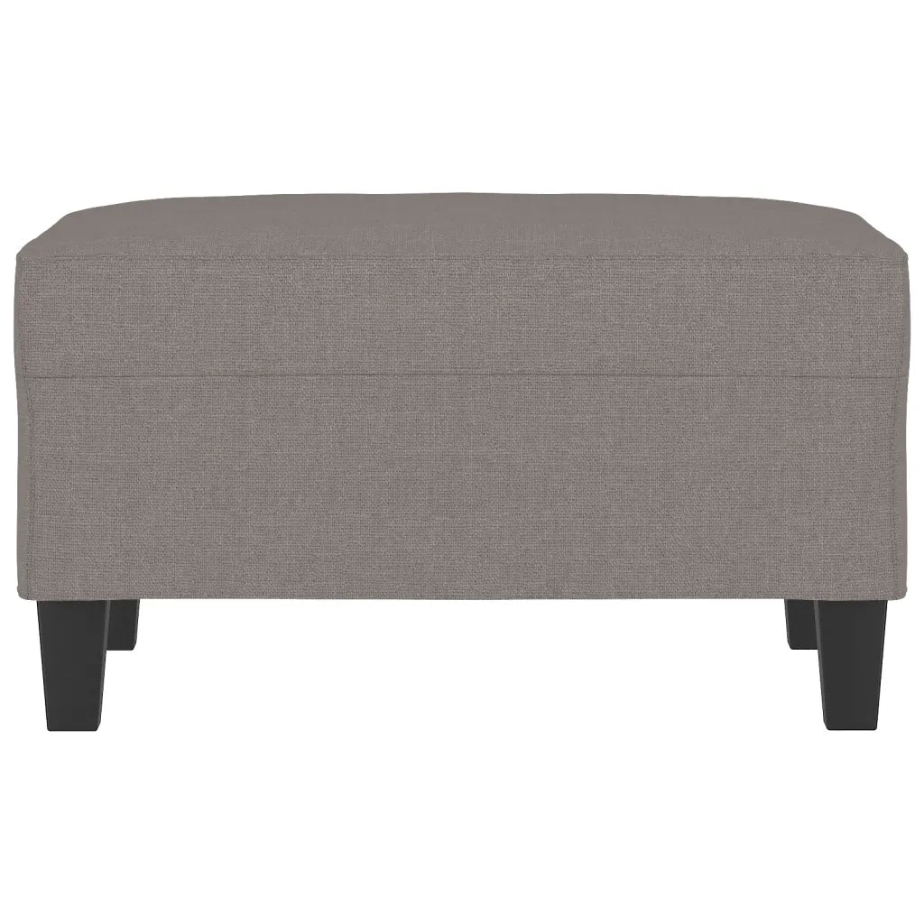 Poggiapiedi Tortora 70x55x41 cm in Tessuto 349354