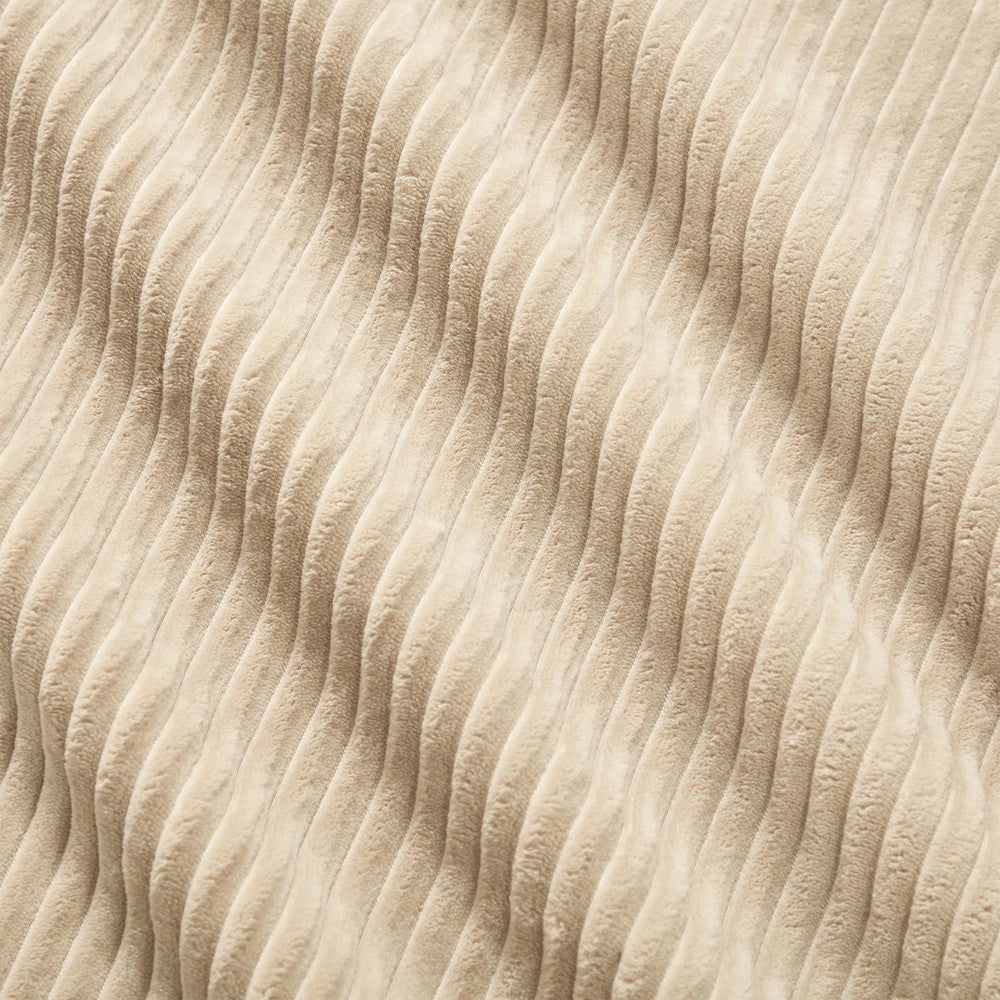 Pouf Cordelia ¨C Minimal ¨C Beige velluto a coste