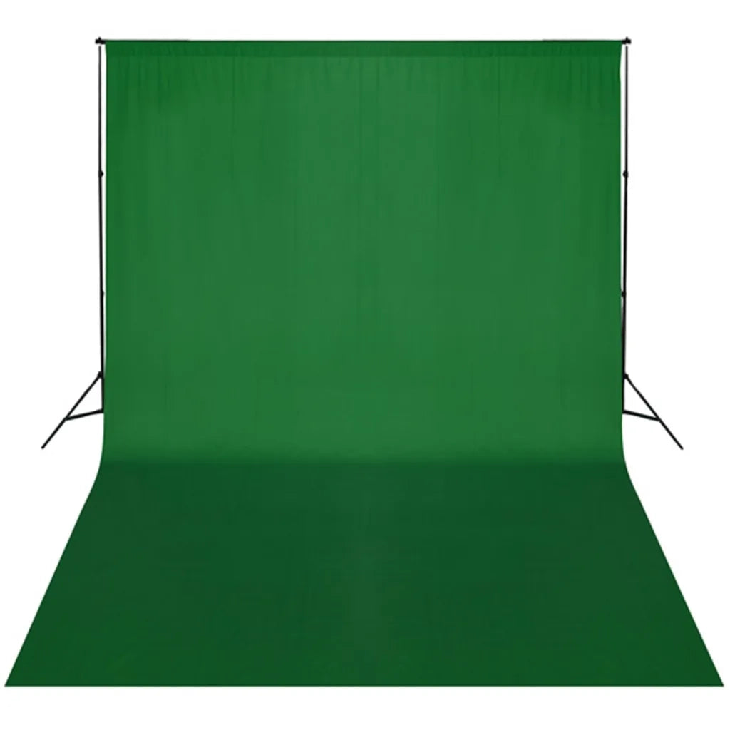 Sistema Portafondali con Fondale Verde 300 x 300 cm 160066