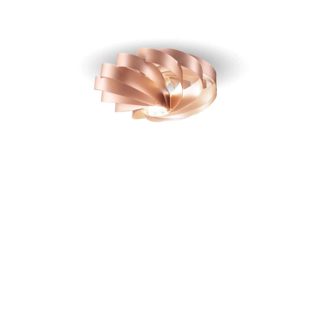 Plafoniera Moderna Flat Polilux ® Rame 1 Luce E27 D50Cm