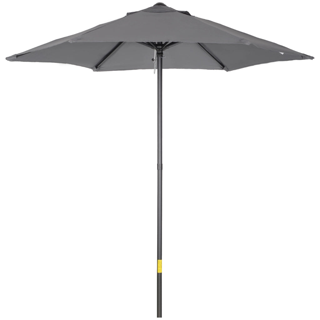 Ombrellone da giardino pieghevole con ventilazione ¨C Minimal ¨C grigio scuro