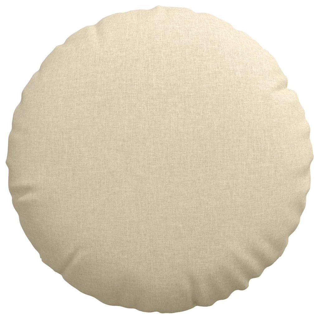 Cuscini per Seduta 2 pz | Cuscini per sedie Crema ?80 x 29 cm Tessuto