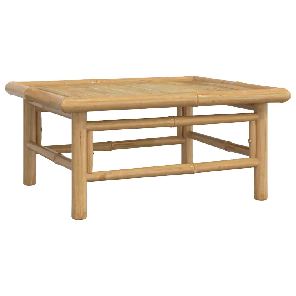 Set Salotto da Giardino 12pz con Cuscini Tortora Bambù 3155131