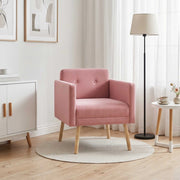 Poltrona decorativa Rosa Velluto 42044799