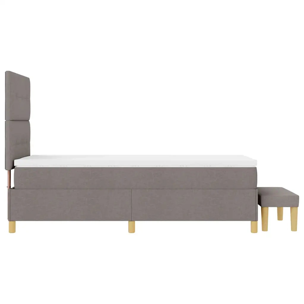 Letto a molle con cuscino Talpa 200 x 80 cm Tessuto 3344258
