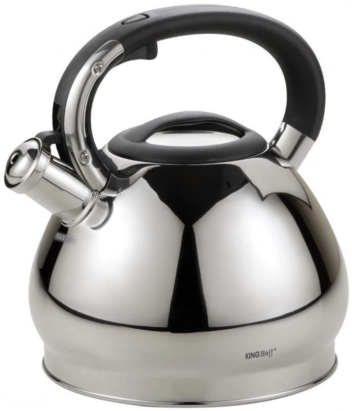 Bollitore a fischio in acciaio inossidabile Kinghoff KH-1211 da 3,4 l