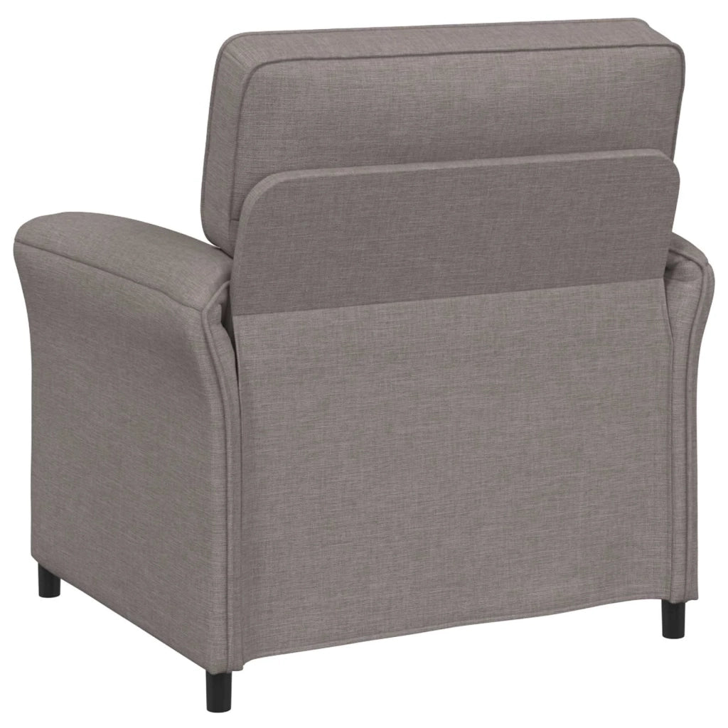 Set di divani 2 pz Tortora Tessuto 3424863