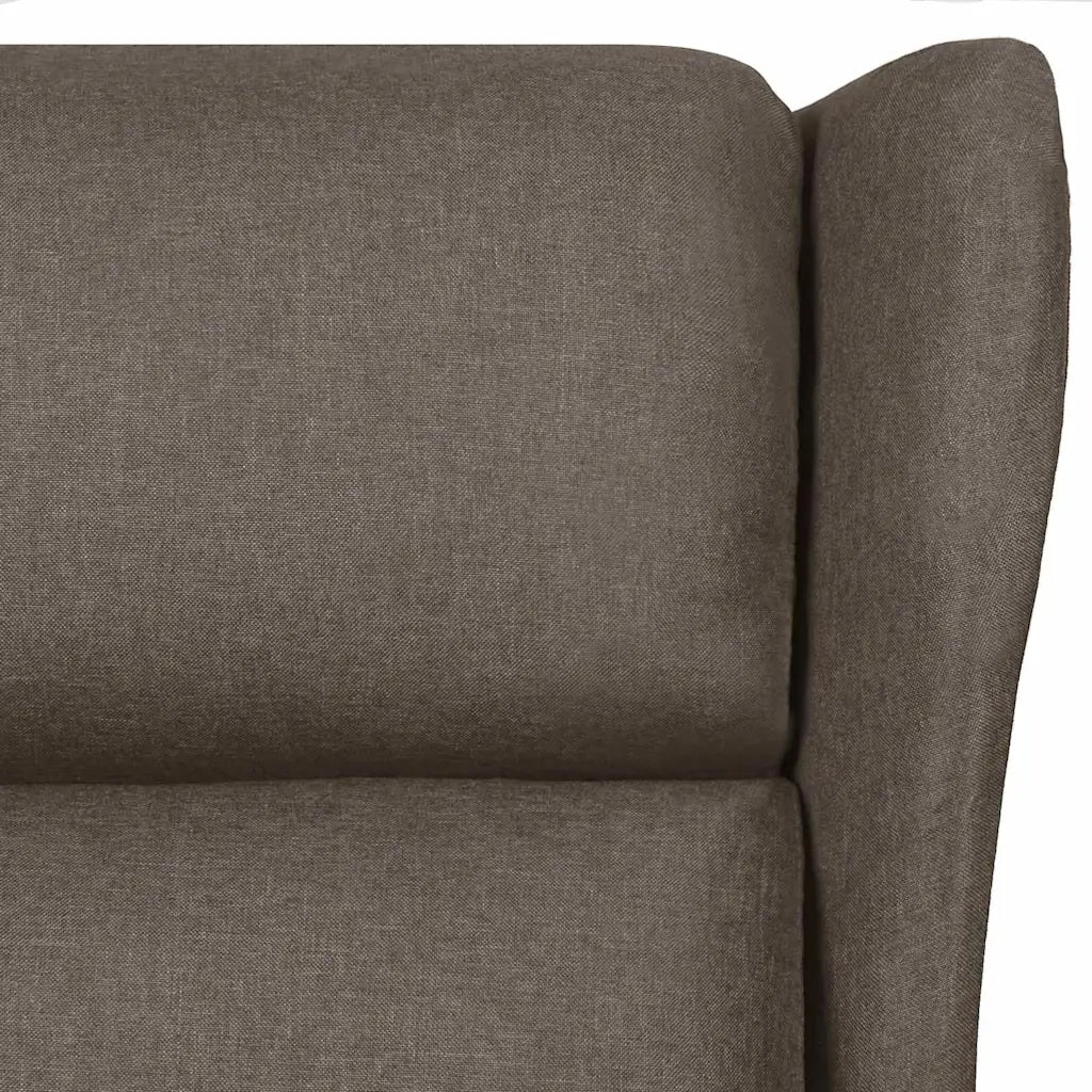 Poltrona Massaggiante Marrone in Tessuto 348520