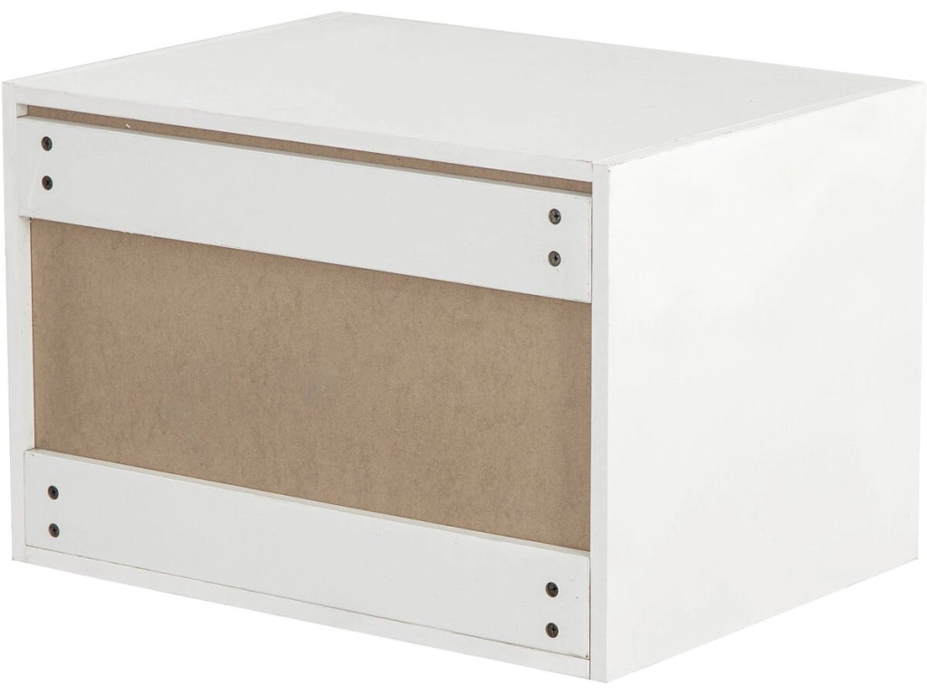 Modulo rialzato per cabina armadio in legno "Opéra" - 60 x 45 x 40 cm - Bianco