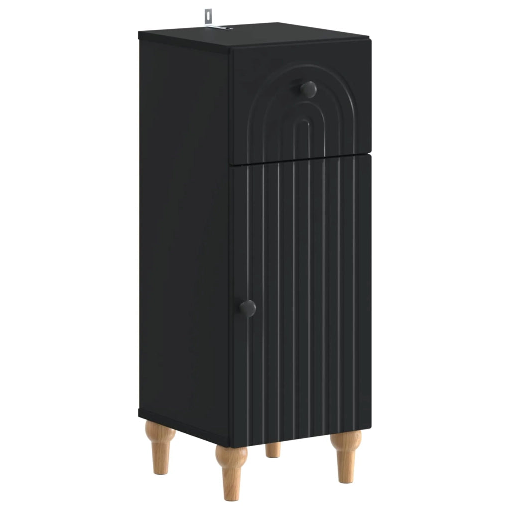 Set di Armadi da Bagno da 2 Pezzi ALKMAAR Nero 3417667