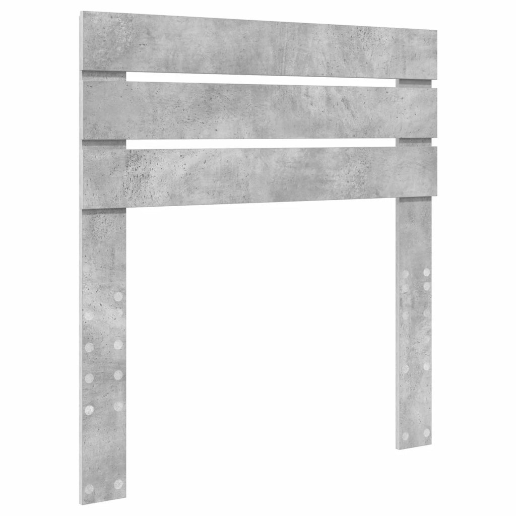 Letto singolo | Letto per adulti | Struttura del letto Grigio Concret¨¨ 75 x 190 cm Pino massello