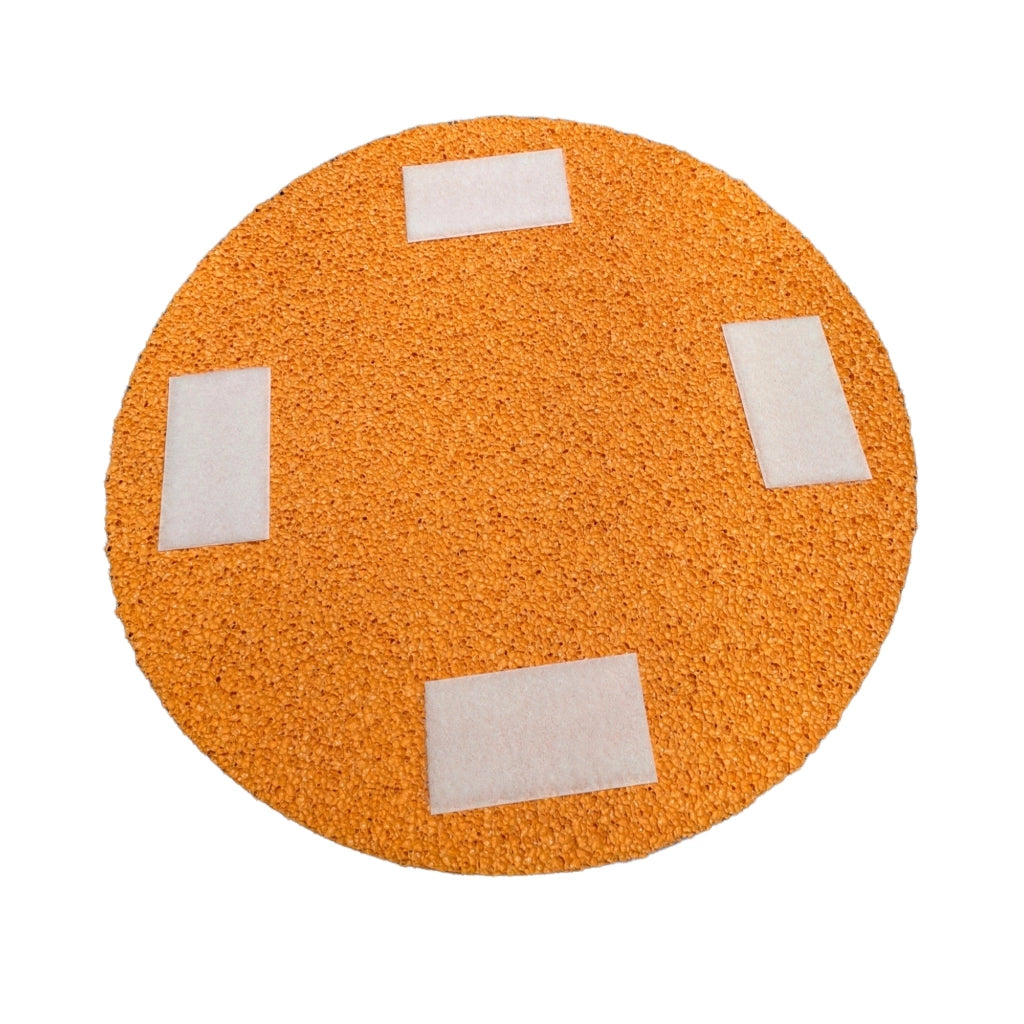 Spugna Tonda Arancio per Frattazzatrice Elettrica – Disco Ricambio Intonaci