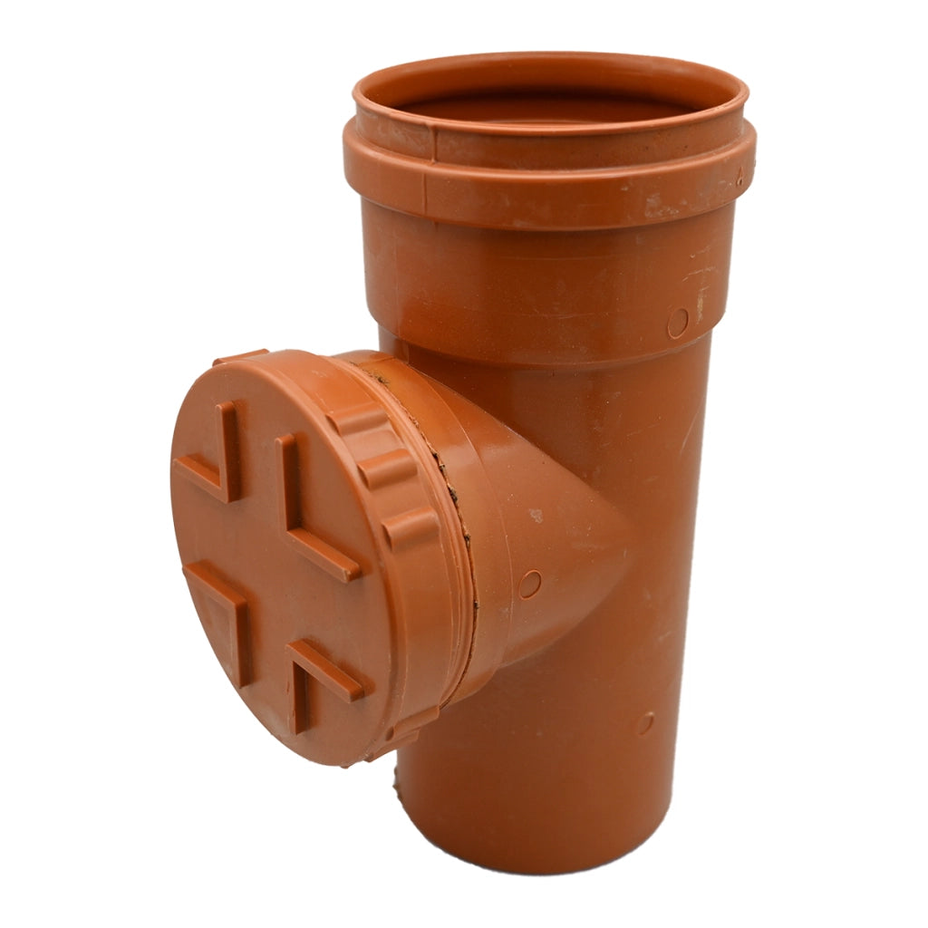 ISPEZIONE LINEARE DIAM. 100 RAL 8023- Diam. 140- ESCLU- pezzi 1