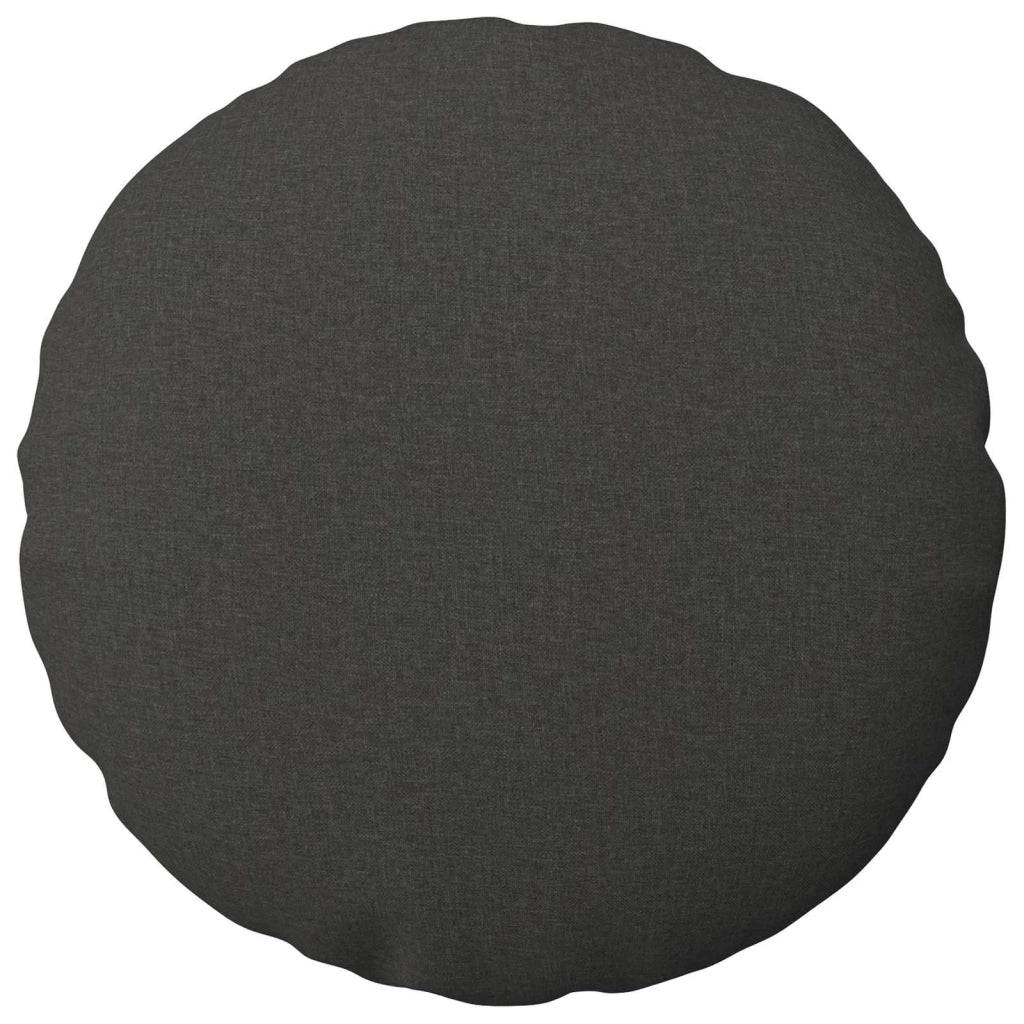 Federa 2 pz HEERLEN Grigio Scuro Ø 40 cm Tessuto 922179