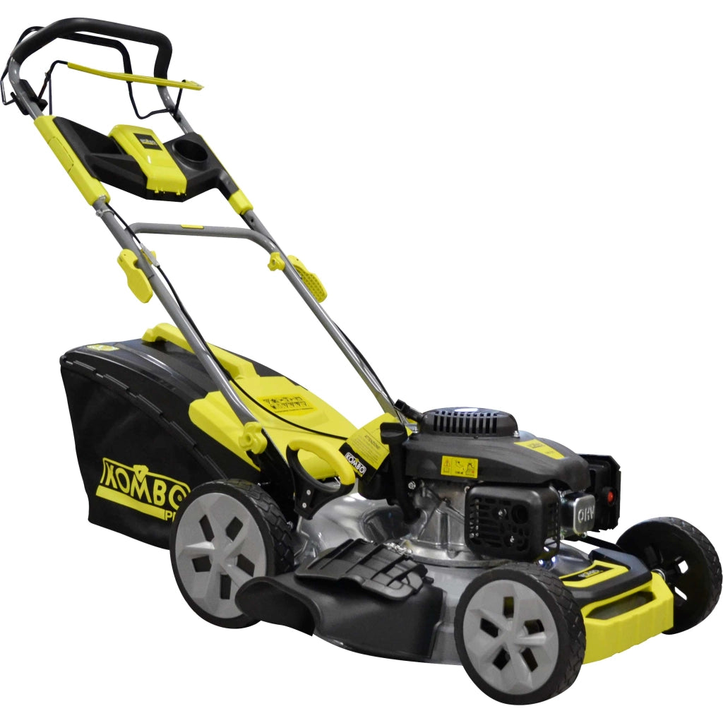 Rasaerba a Scoppio Semovente EURO 5 – Motore 196cc | Potente e Affidabile per Giardinaggio Professionale