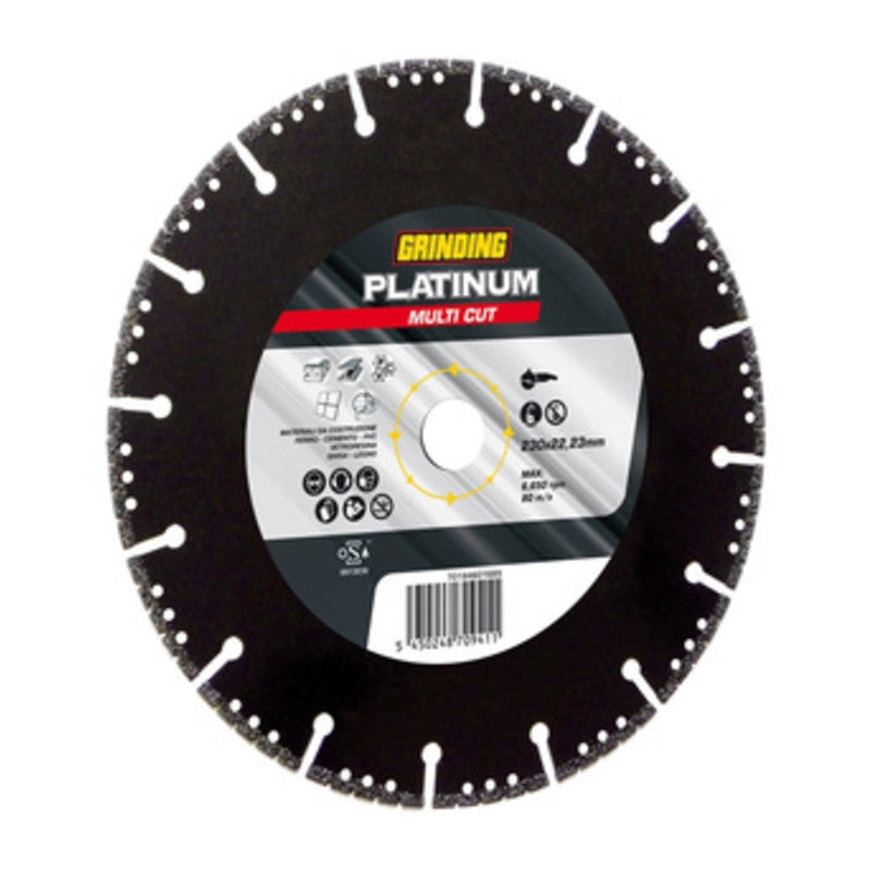 GRINDING PLATINUM DISCO DIAMAN. MULTICUT 230X3,1