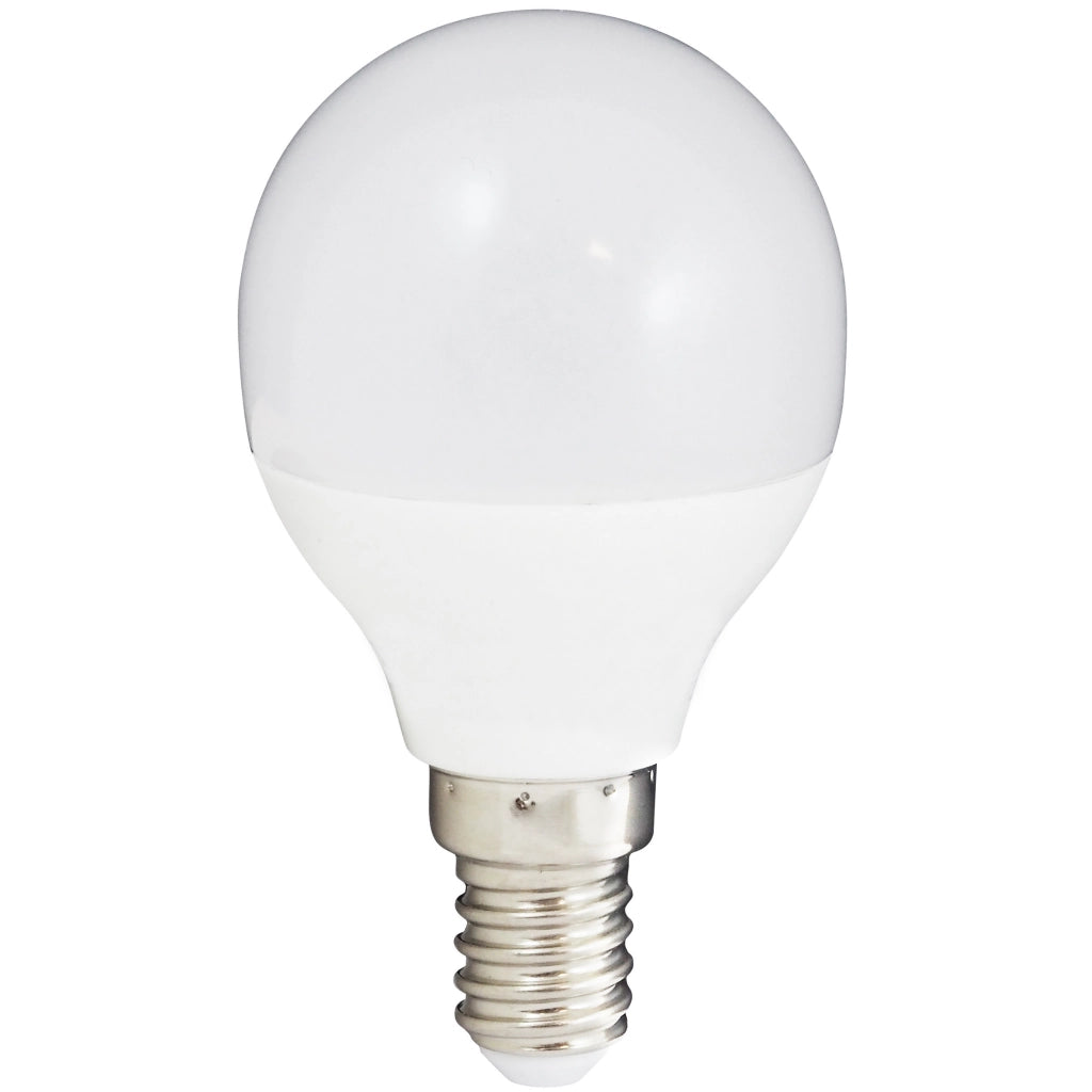 Lampadina LED G45 E14 6,3W 560lm 4000K opalina Polux