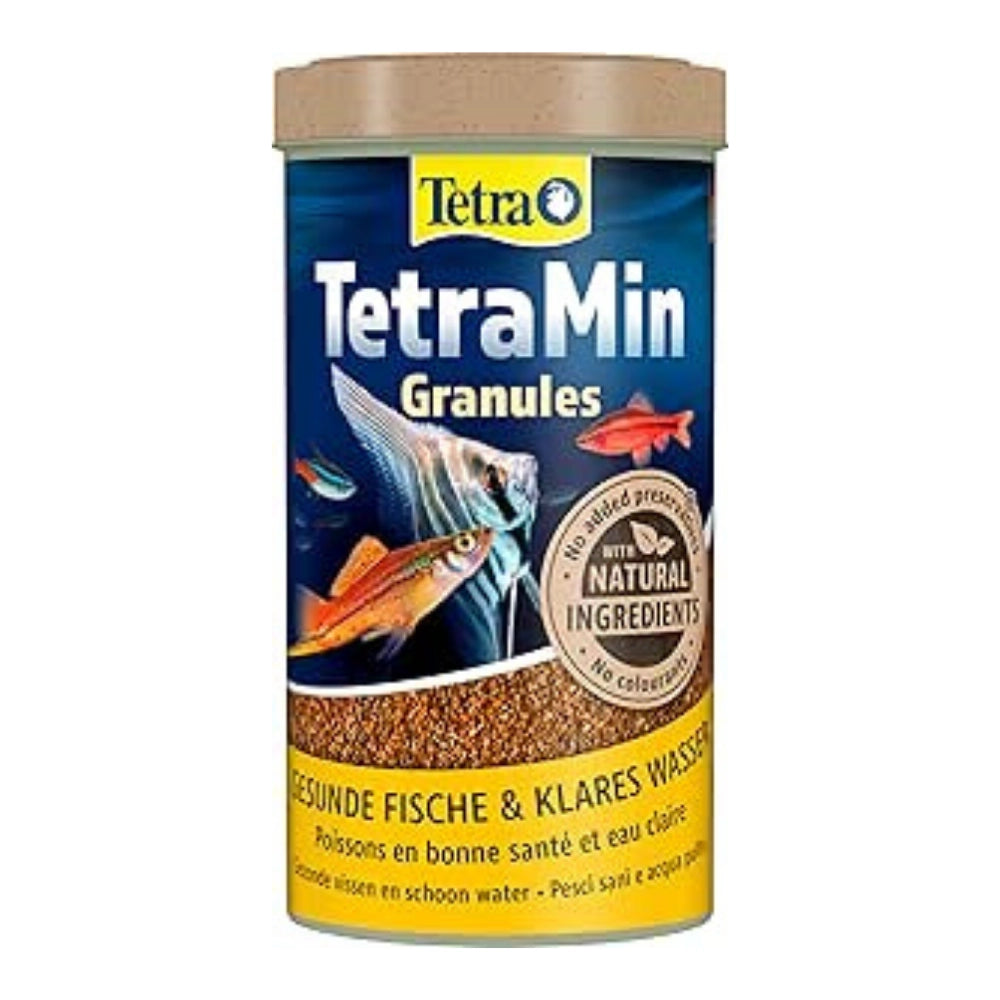 Tetra TetraMin Bioactive Granules - Mangime in granuli per pesci marini e d'acqua dolce Formato: 1000 ml