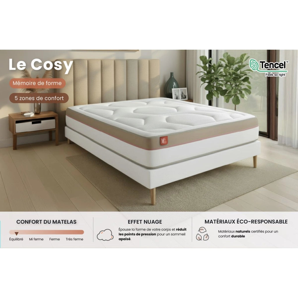 Set materasso e base 140x200 cm - Le Cosy