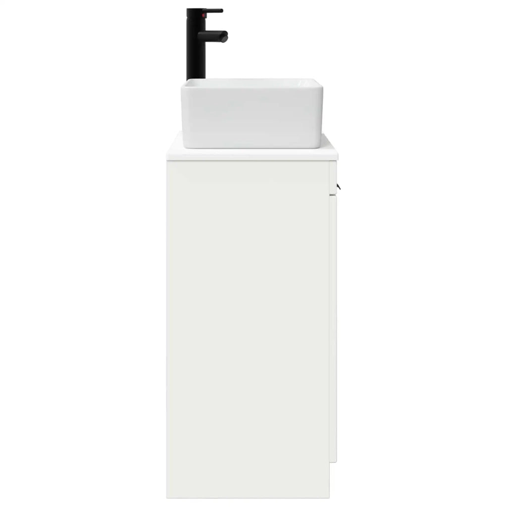 Mobile da bagno con Lavabo | Armadio Lavabo Bianco 54 x 35 x 83 cm