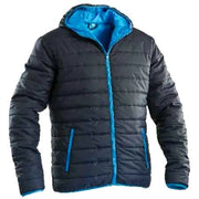 GIUBBINO IMBOTTITO CON CAPPUCCIO BLU Tg. M