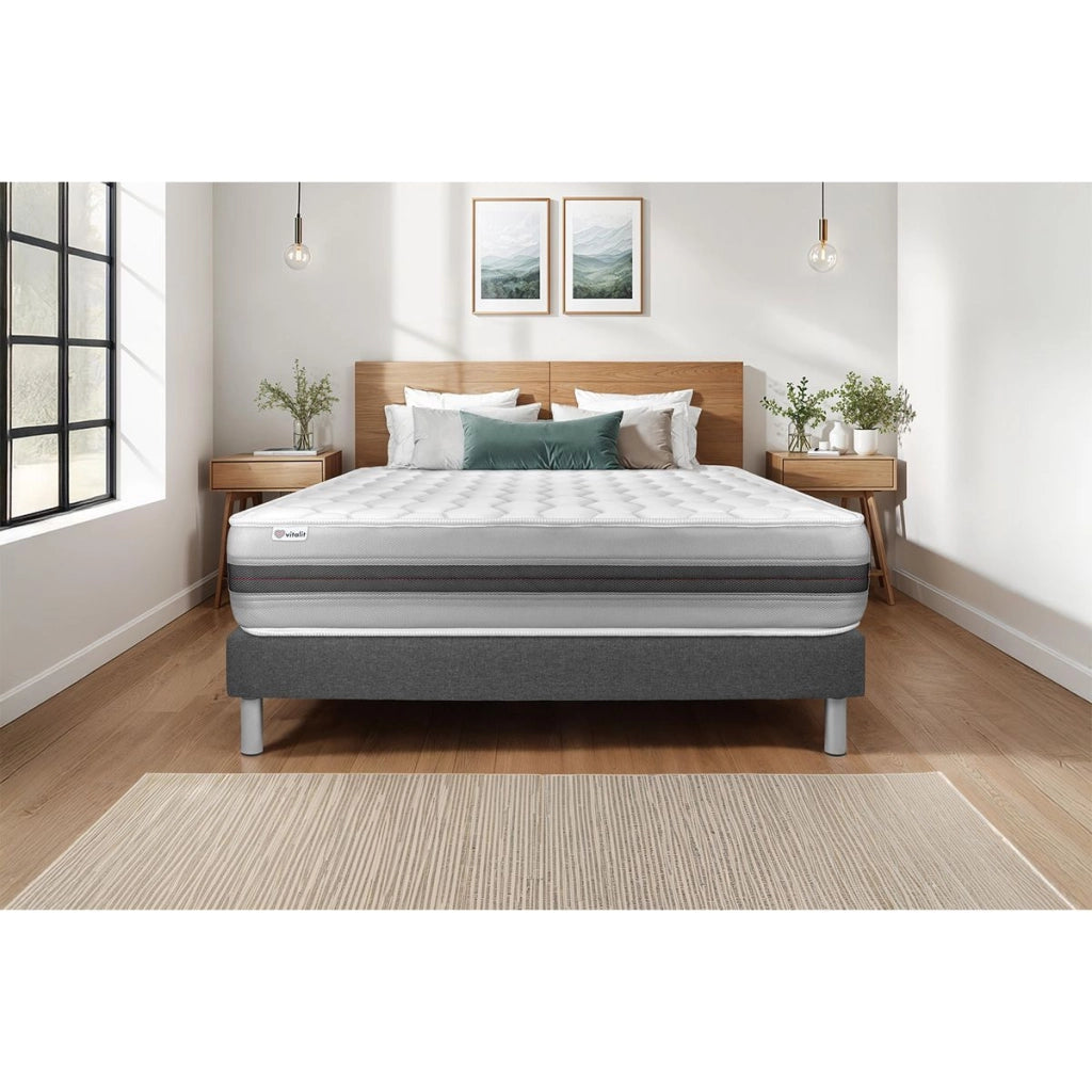Set materasso e base 200x200 cm - Vitalspring Recover