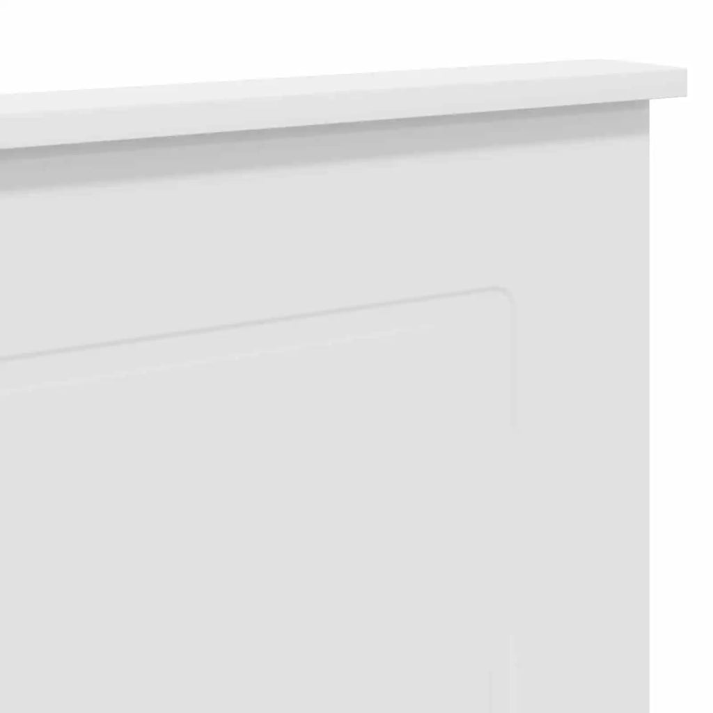 Testiera Bianco 100 cm Legno ingegnerizzato 887593