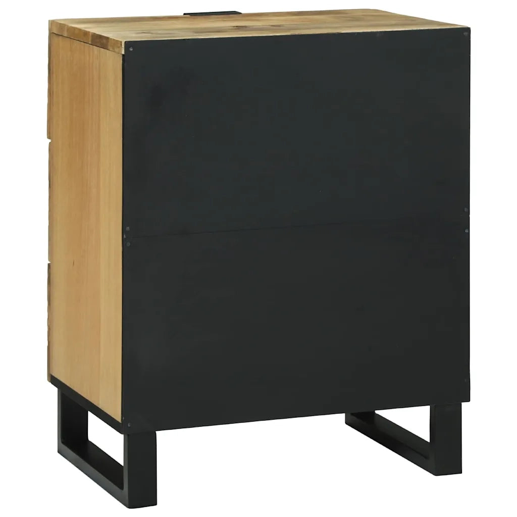 Armadio da Notte con cassetto Marrone 50 x 33 x 60 cm