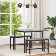 Tavoli da pranzo 80 x 80 x 75 cm Legno ingegnerizzato Quadrato 892629