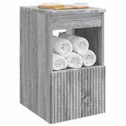 Mobile da Bagno | Armadio da bagno Sonoma grigio 30 x 35 x 50 cm