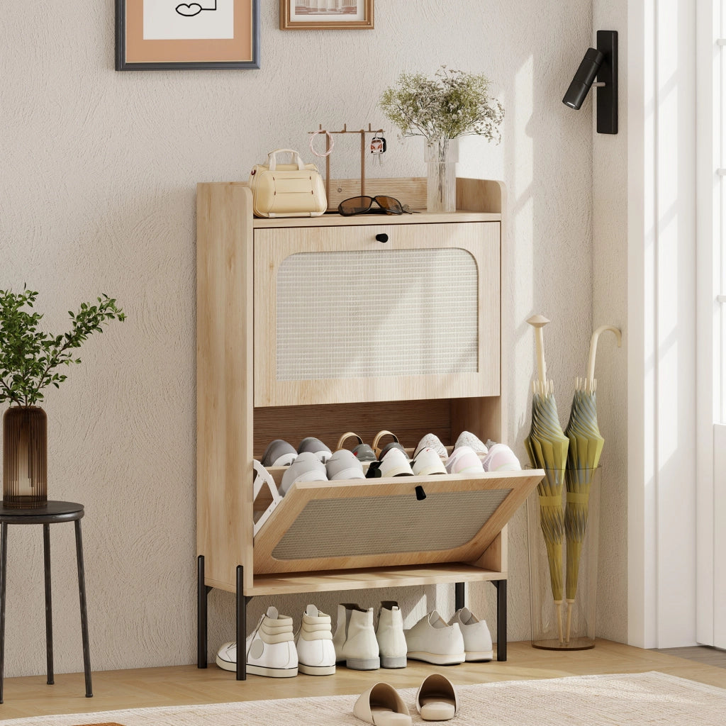 Scarpiera ¨C Minimal ¨C Legno Rovere
