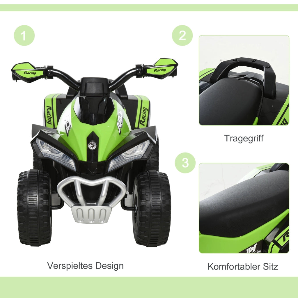 Cavalcabile Auto per Bambini ¨C Xylo ¨C Verde 18-36 Mesi