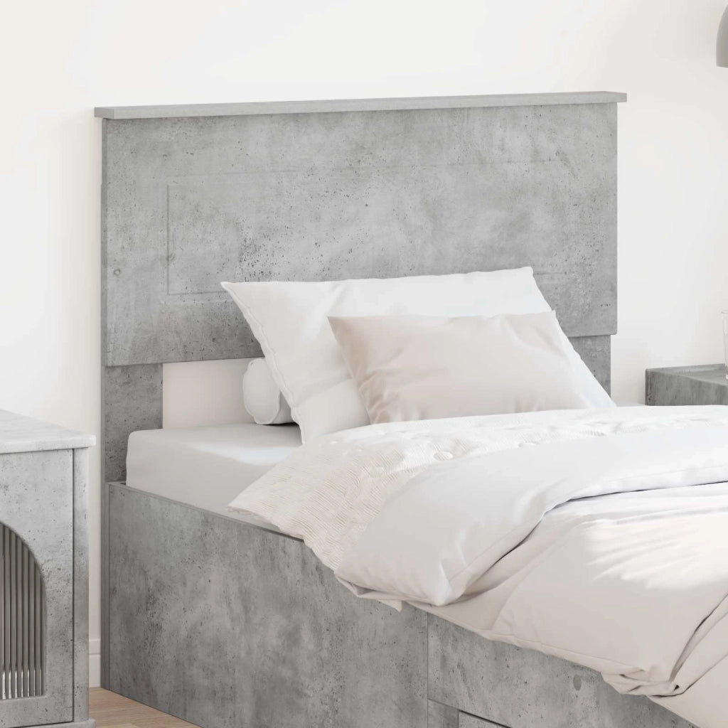 Testiera Grigio cemento Legno ingegnerizzato 888367