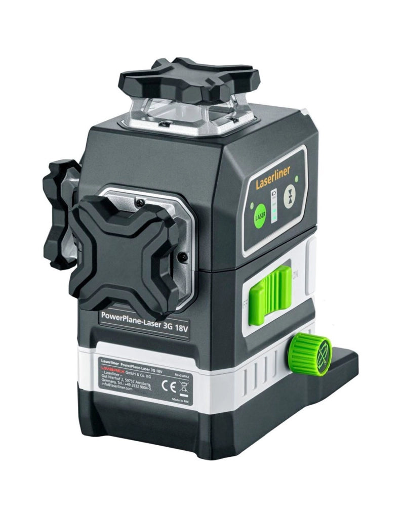 Laser 3D verde LASERLINER PowerPlane-Laser 3G Multi-18V 036.380L