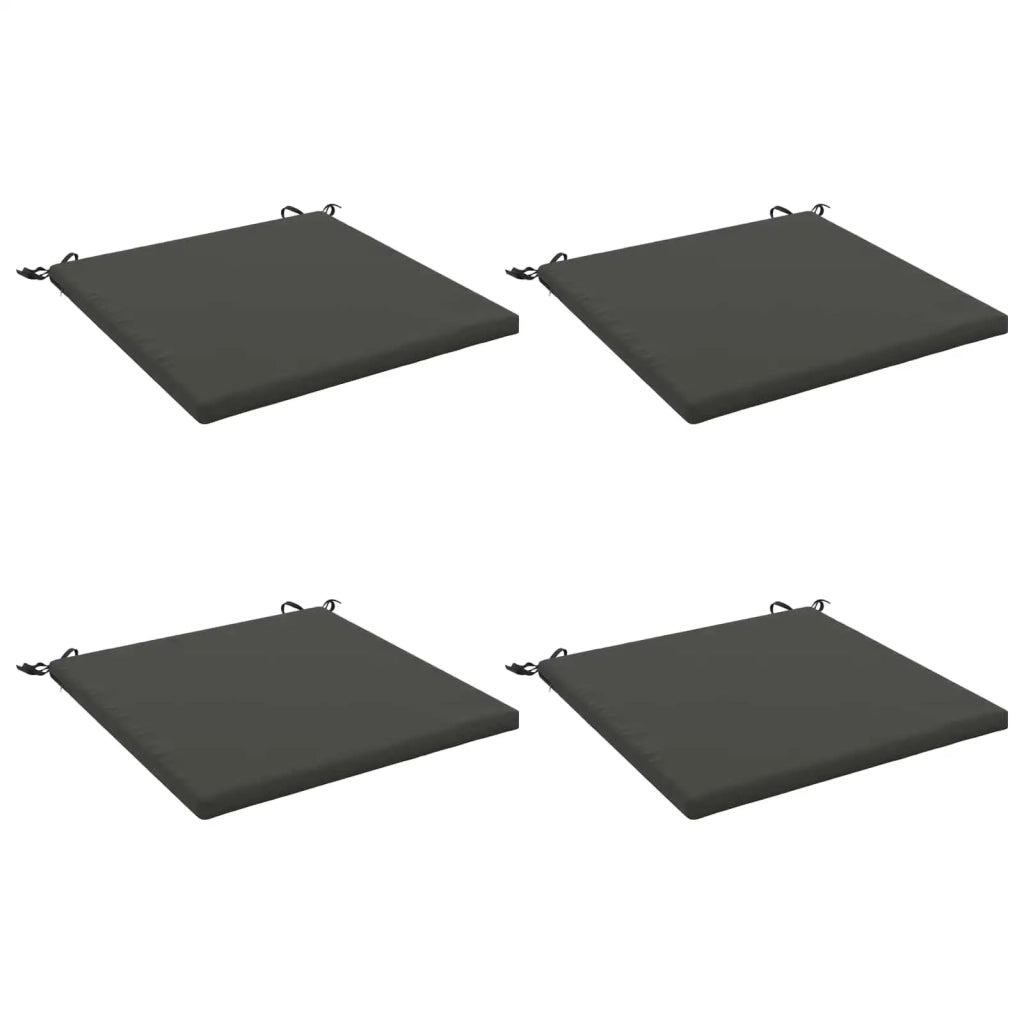 Cuscini per Seduta SOEST 4 pz 100% Poliestere Antracite 944610