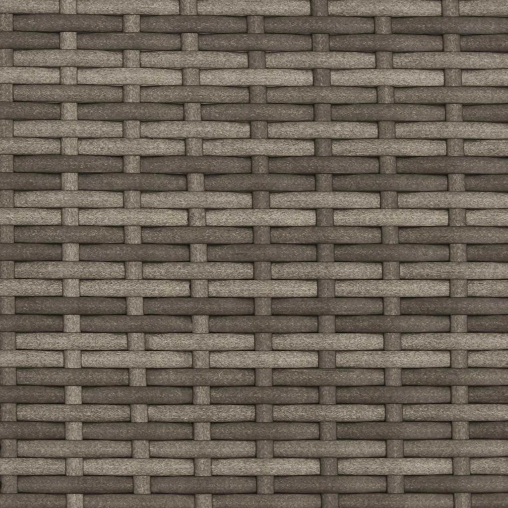 Set da pranzo per esterni 7 pz polyrattan 3422332