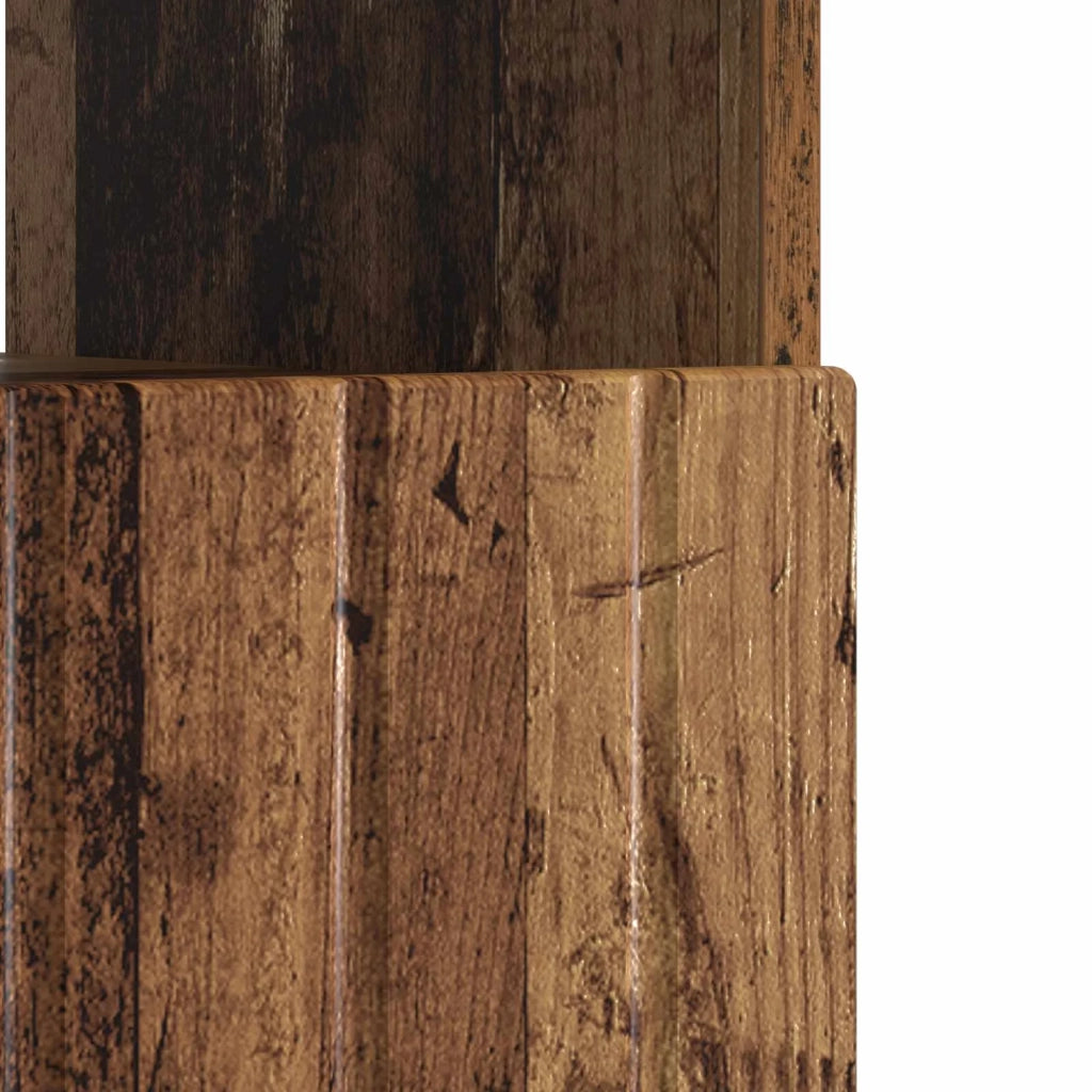 Mobile TV LED ZWOLLE 100 x 35 x 43 cm Legno antico 896553