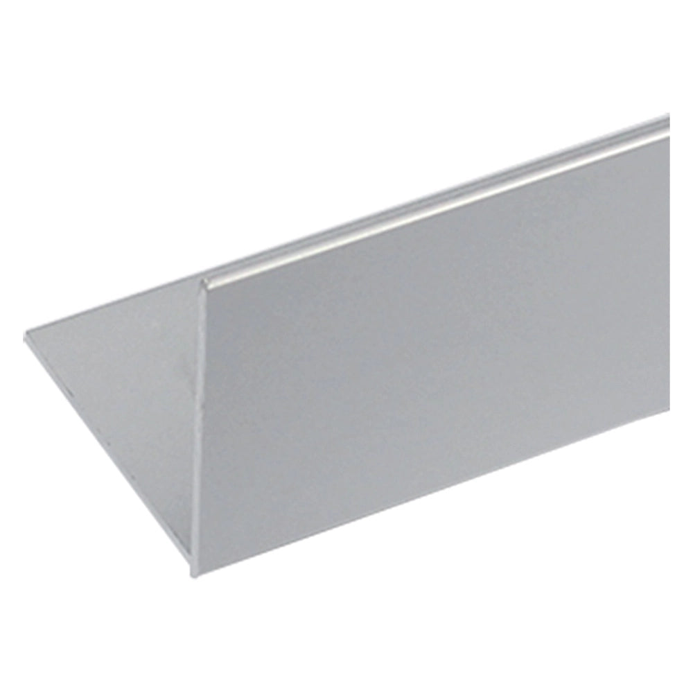 10pz profilo per fai da te angolare mm 15 x 15 x 1 - mt 1 colore argento cod:ferx.1030722nlm