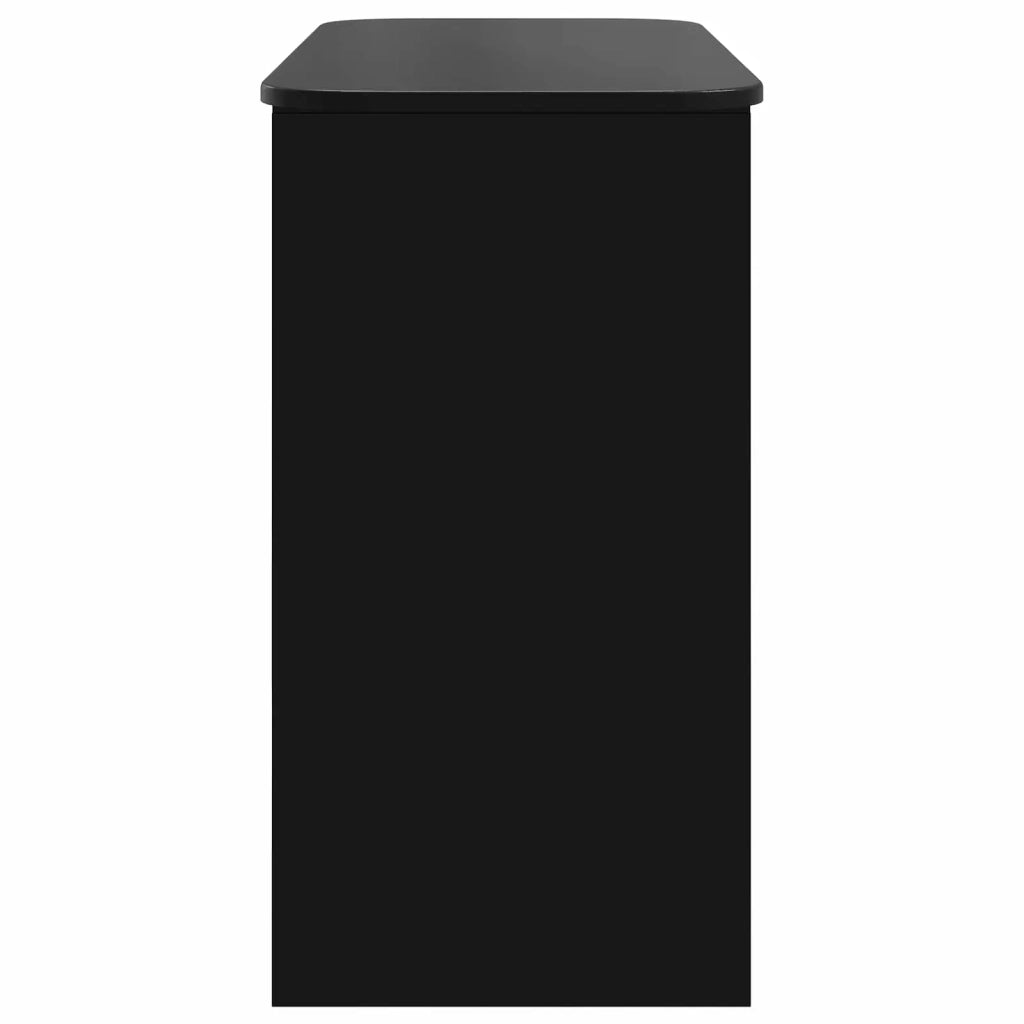 Tavolo consolle Nero 93 x 40 x 75 cm Legno ingegnerizzato 891151