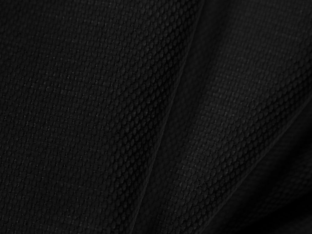 Cosmopolitan Design - Letto a cassettone con testiera "Colonel" 140x200cm in ciniglia nero 