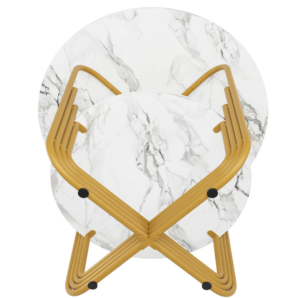 Set tavolo e 4 sedie con piano marmorizzato
