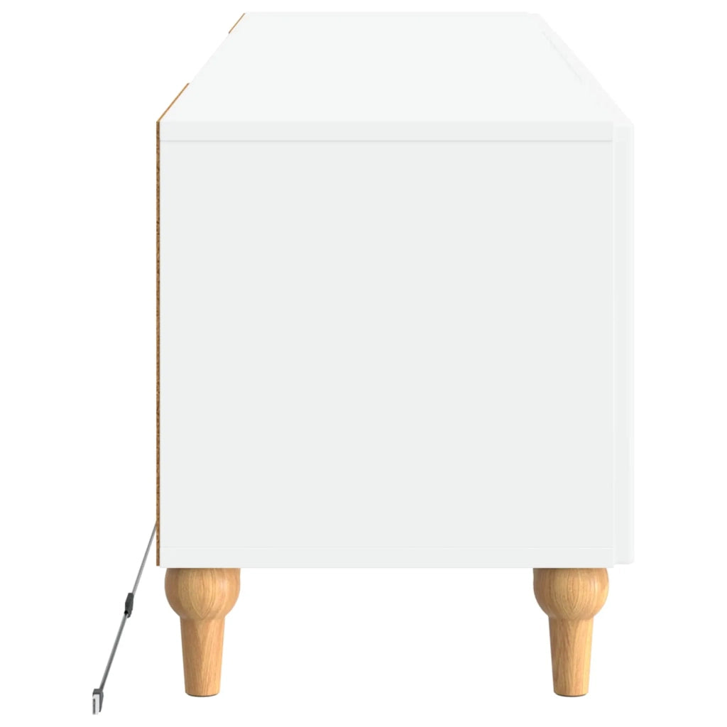 Mobile TV LED ALKMAAR 153 x 35 x 43 cm Bianco 896245