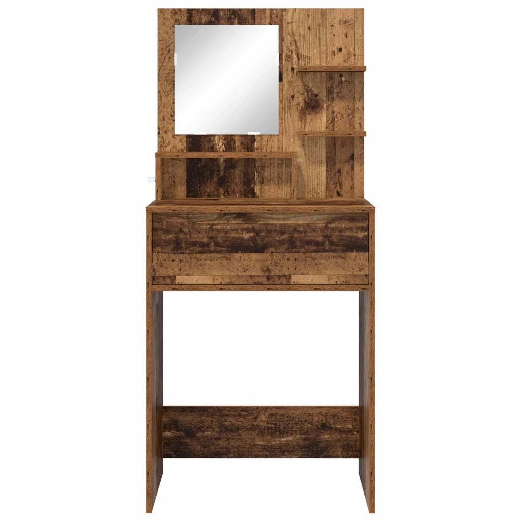 Tavoli da Trucco per Camera da Letto con cassetto Legno vecchio 889005