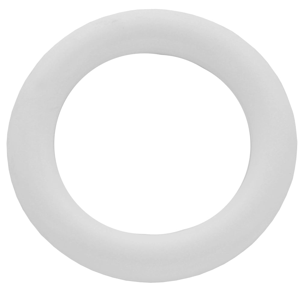 BS ANELLO BASTONE TENDA PLASTICA BIANCO 10 PZ- ATP- 1,0 bs