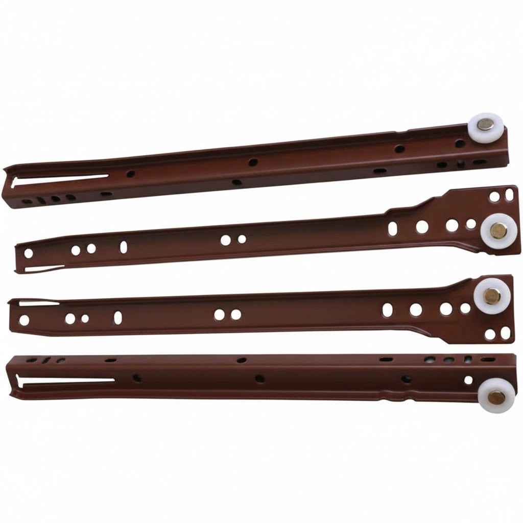 GUIDE PER CASSETTI 50 cm - Marrone