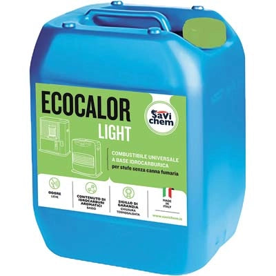 COMBUSTIBILE STUFA RADIANTE LIGHT ECOCALOR  TAPPO VERDE LT 18