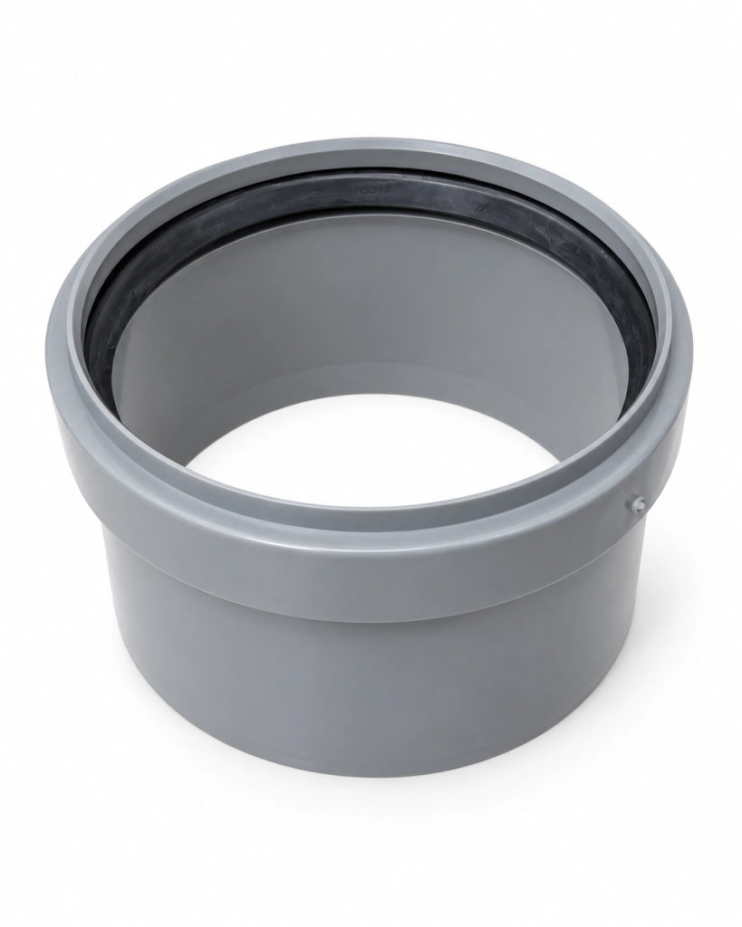 Raccordo di Passaggio Pppvc Aumento F 100 PVC C Guarn. x M 110 PP Made