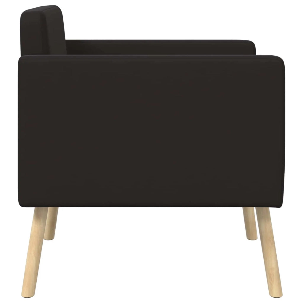Poltrona decorativa Nero Velluto 42044801