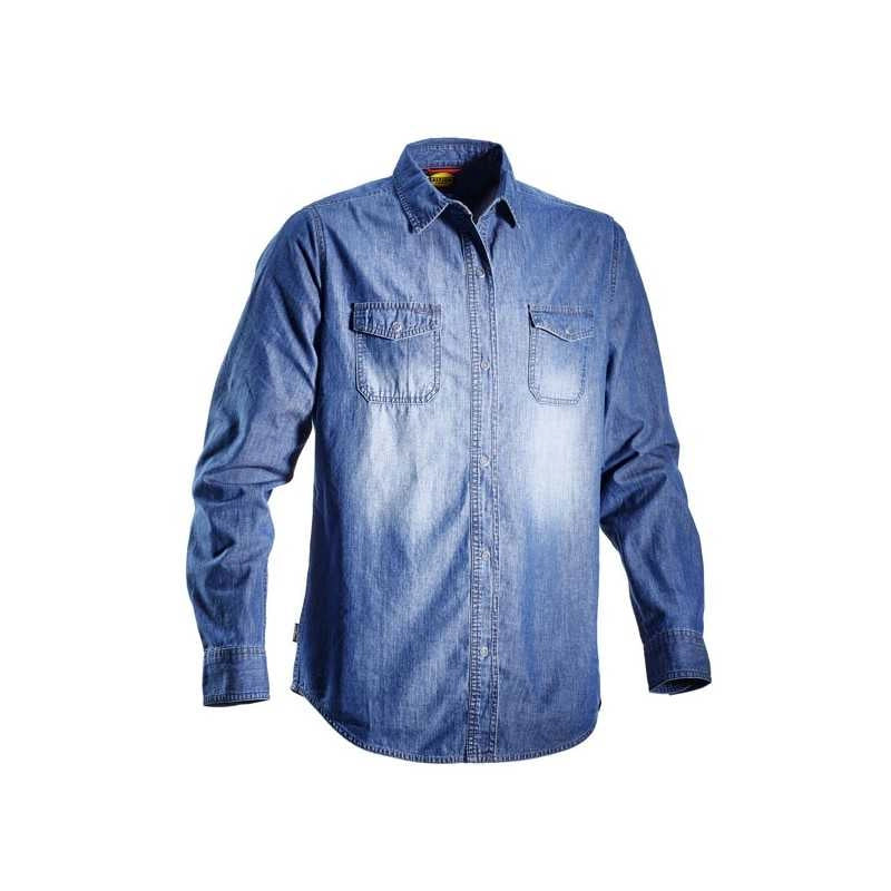 Camicia Blu XXL Shirt Denim Diadora