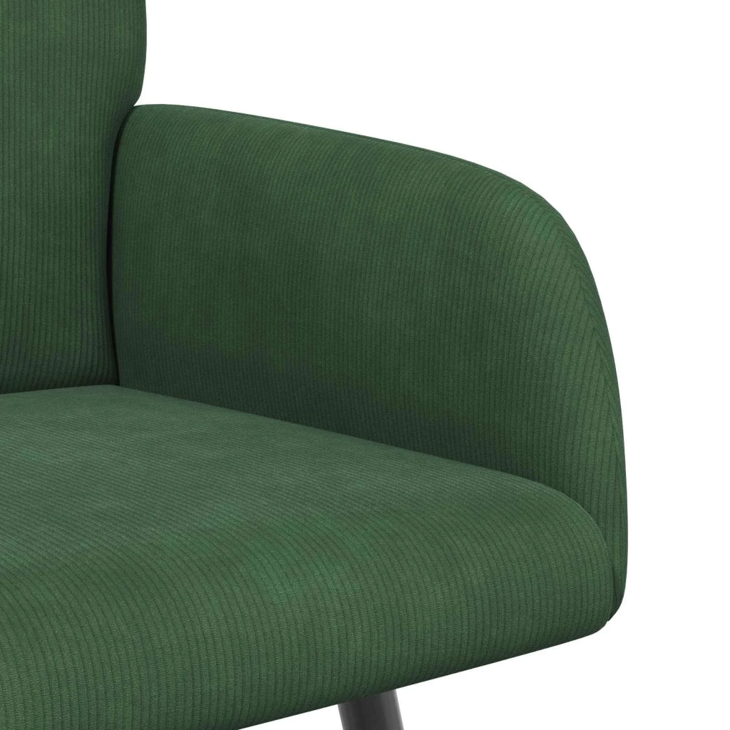 Divano 2 posti con gambe in metallo 2 posto Verde Scuro 42051048